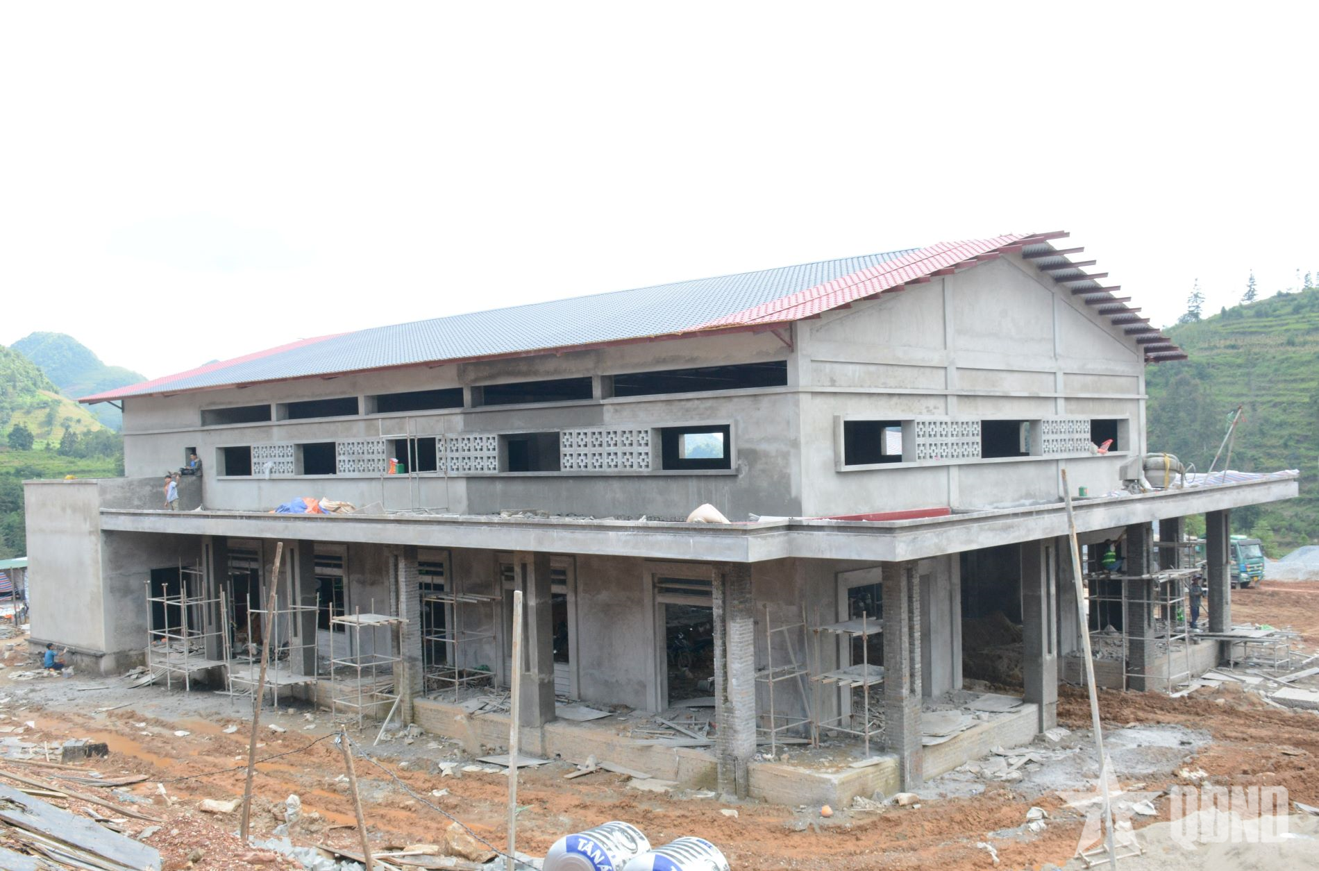Bộ đội Trường Sơn xây ngôi trường mơ ước cho học sinh vùng cao